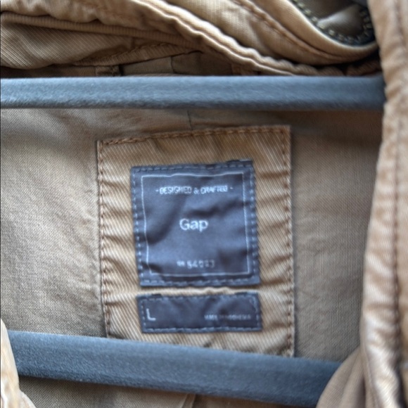 GAP Beige Military Field Jacket - Picture 2 of 3